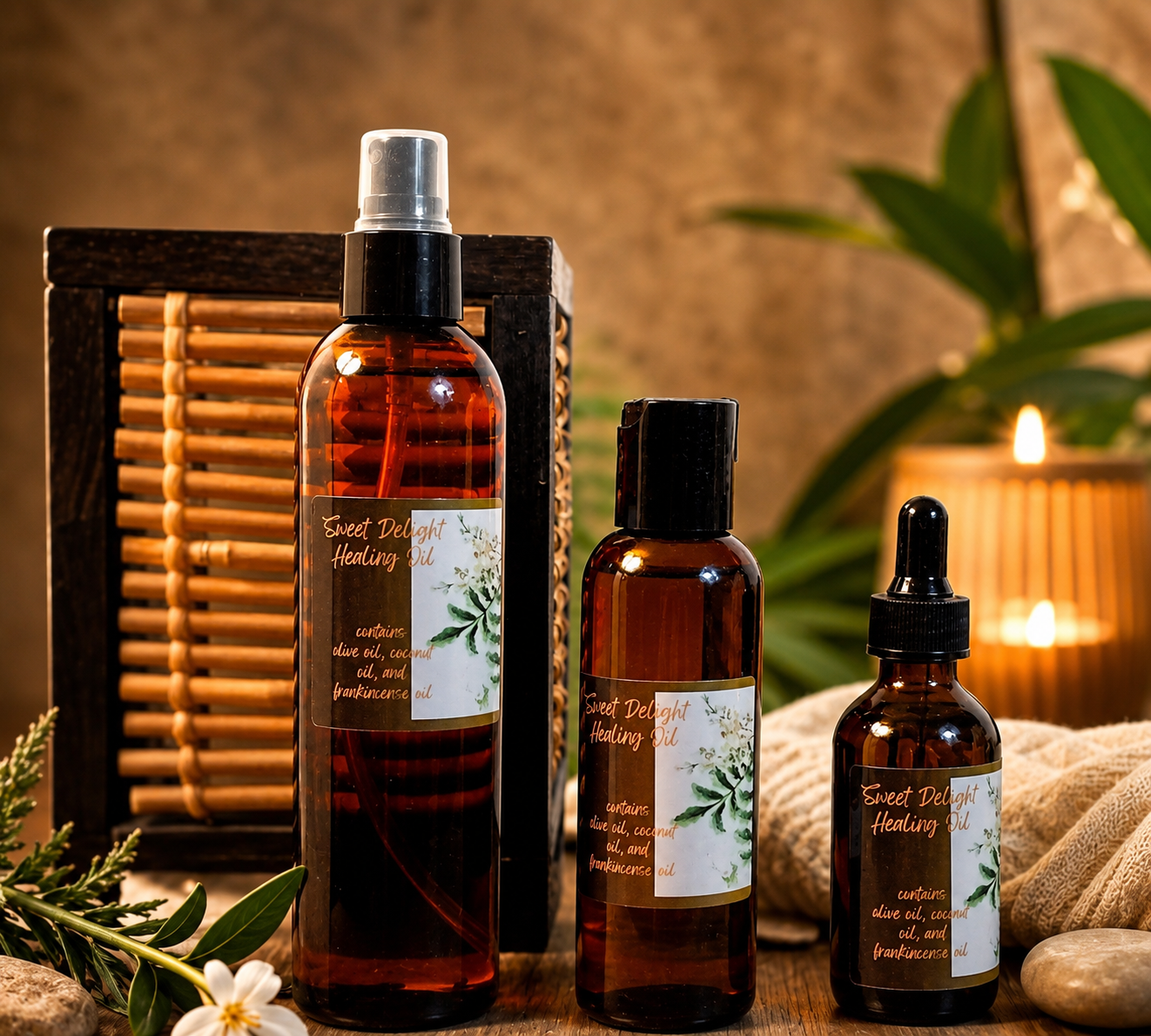 Sweet Delight Pain Relief Oil